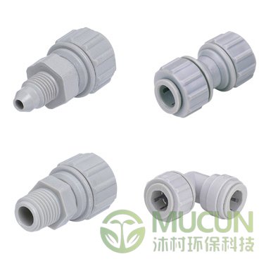 潔凈強力接頭（灰 /英寸）